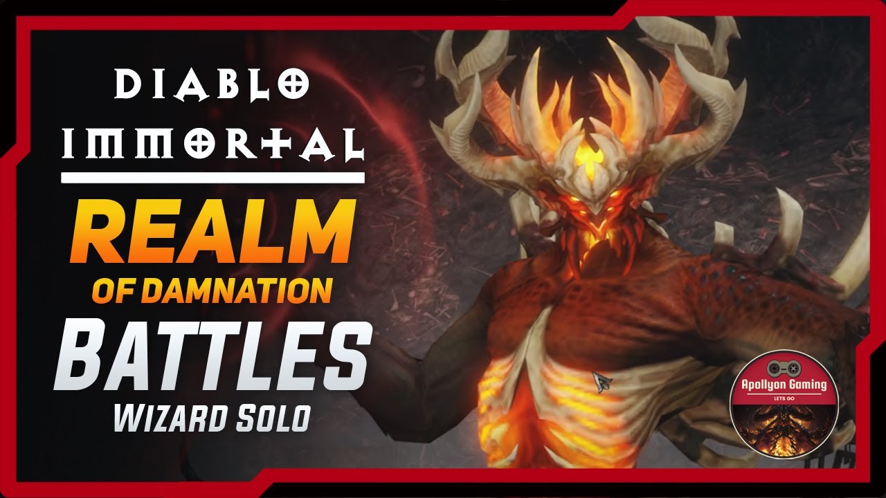 Pay2Win - Wizard Vs Realm of Damnation Solo - Diablo Immortal - PC