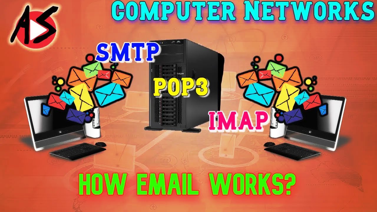 Как работает электронная почта с использованием SMTP, POP3 и IMAP