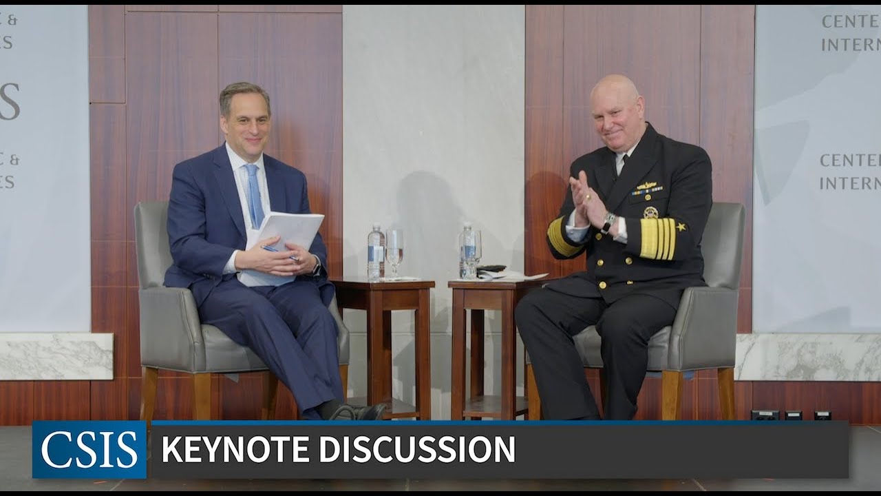 Keynote Discussion with Adm. Christopher W. Grady - Global Security Forum 2023