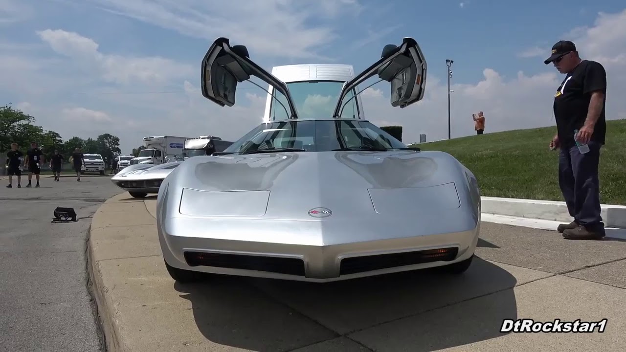 59 AEROVETTE  Mid Engined Corvette Concept Car Exposed