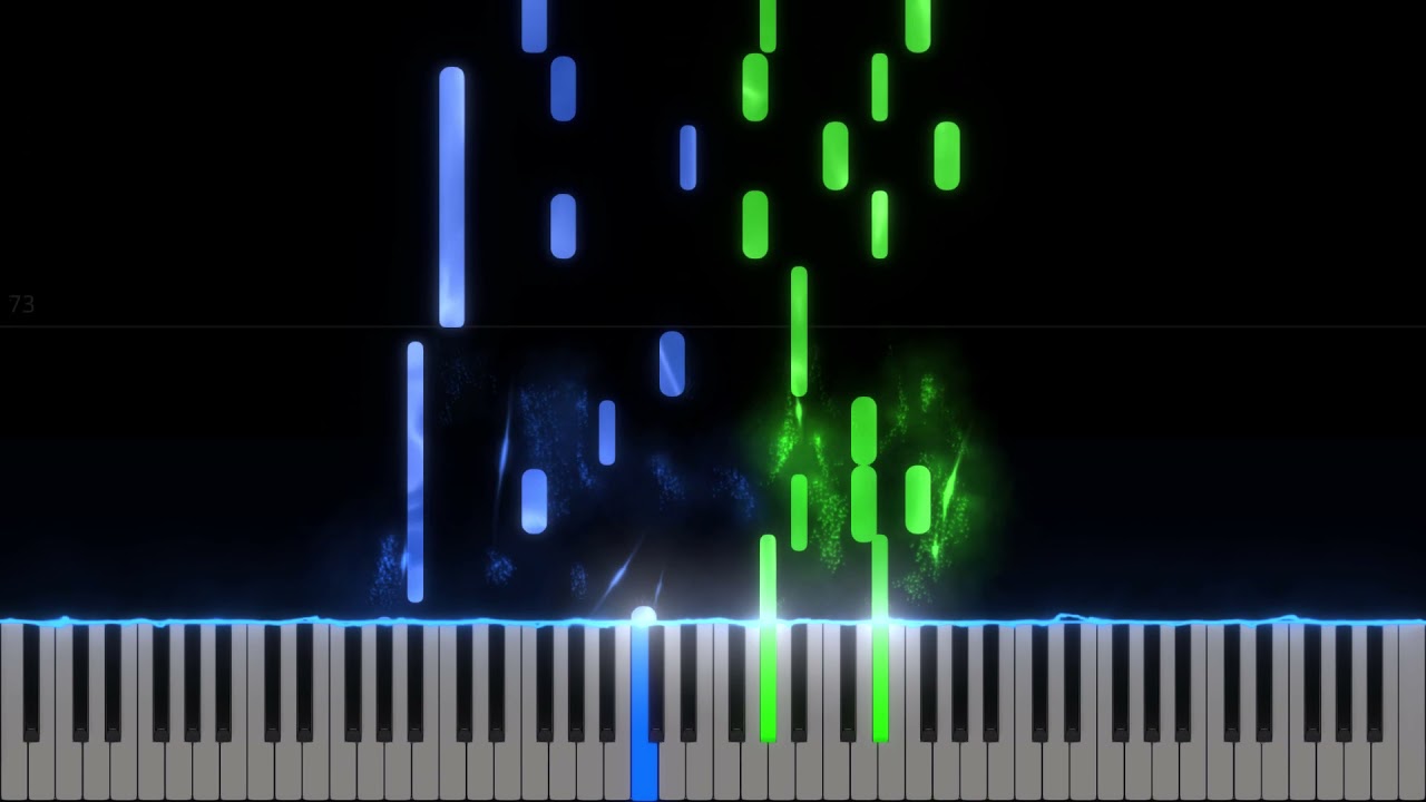 In Flames - Only for the weak - Dorelia Bast cover (metal piano tutorial - SeeMusic)