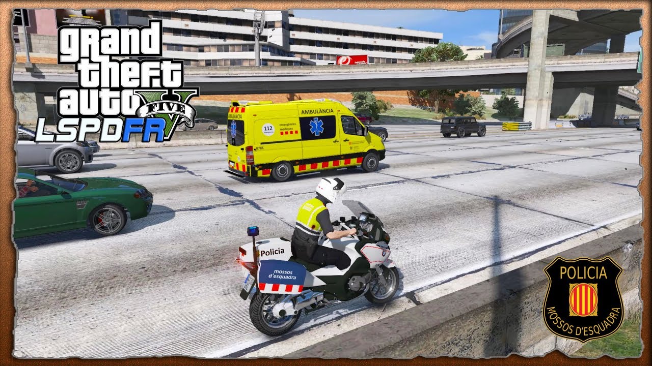 LSPDFR | DÍA 429 | MOSSOS DE ESCUADRA - ACAMPANDO EN LA AUTOPISTA