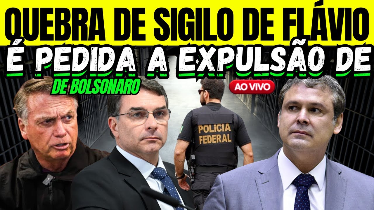[AO VIVO] OFICIAL! É PEDIDA A EXPULSÃO DE BOLSONARO DO EXÉRCITO E A QUEBRA DO SIGILO DE FLÁVIO!