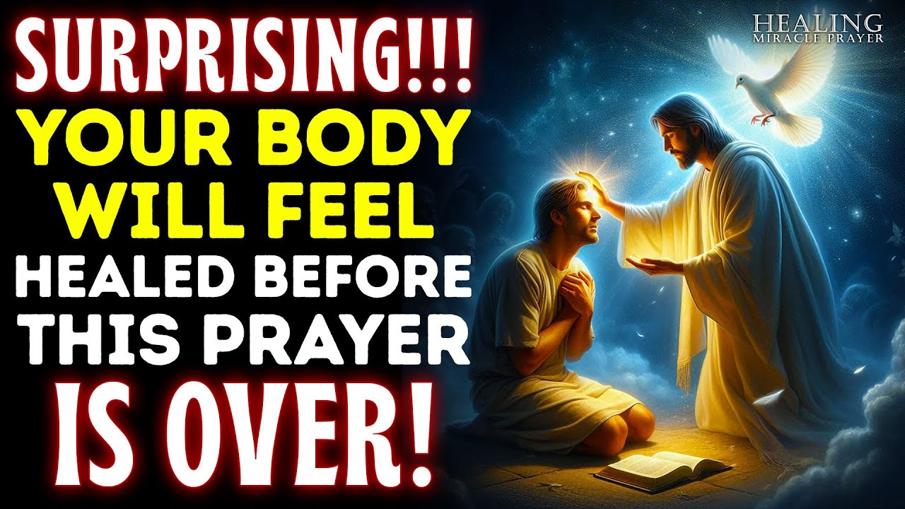 ⚠️ WARNING: JUST 3 MINUTES! A REAL-TIME MIRACLE! BE HEALED BEFORE YOU EVEN FINISH LISTENING!