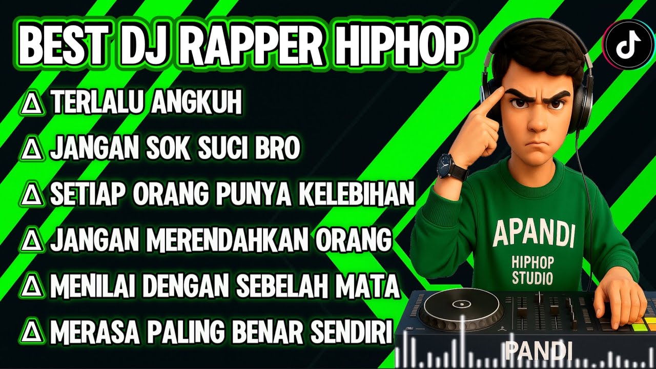 BEST DJ RAPPER HIPHOP || TERLALU ANGKUH || JADI ORANG JANGAN SOK SUCI || TERBARU 2026 #djhiphop #rap