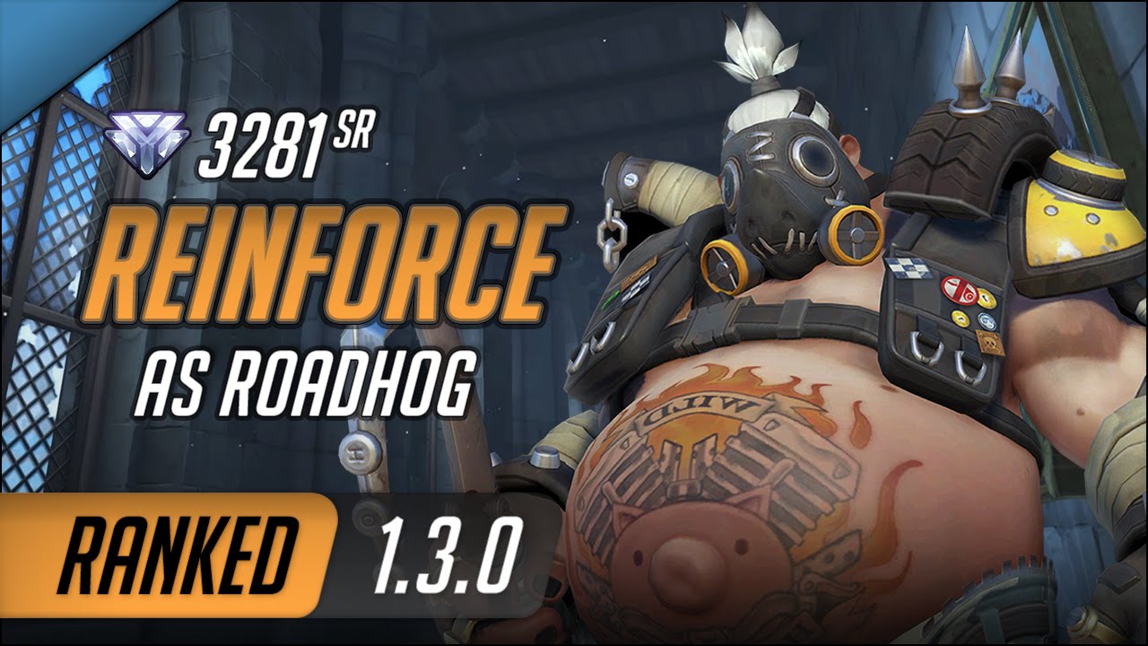 [Rating:3281] Rogue Reinforce as Roadhog on Eichenwalde Hybrid / Ranked Solo Queue Gameplay 1.3.0
