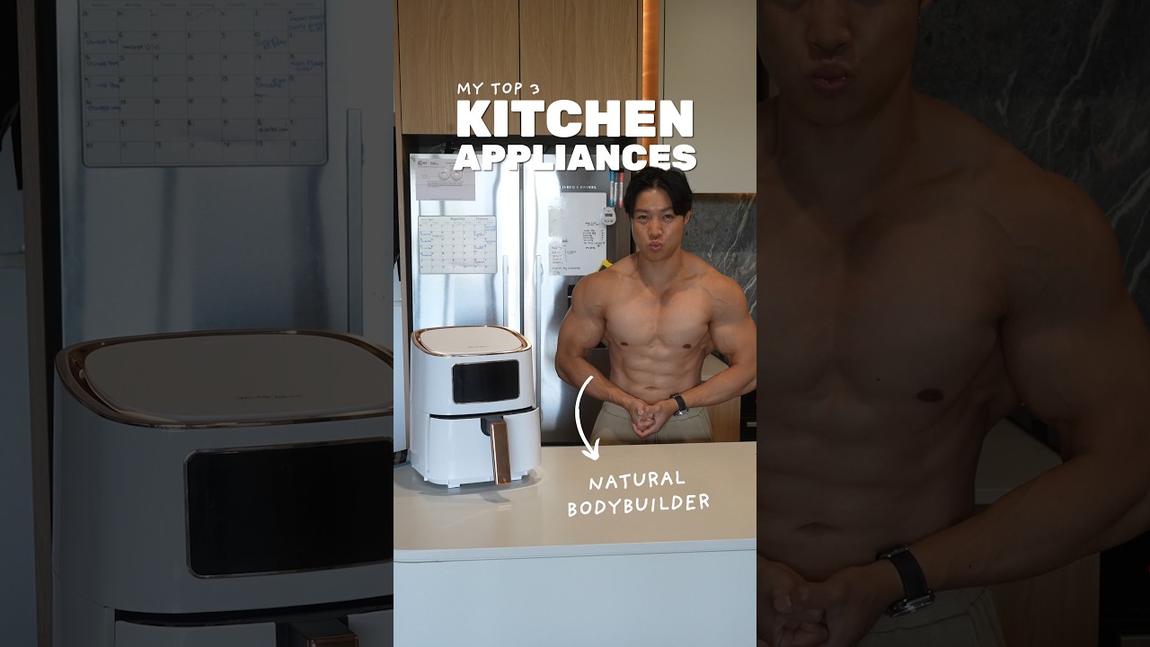 My TOP 3 kitchen appliances that help me lose weight as a bodybuilder 🔪