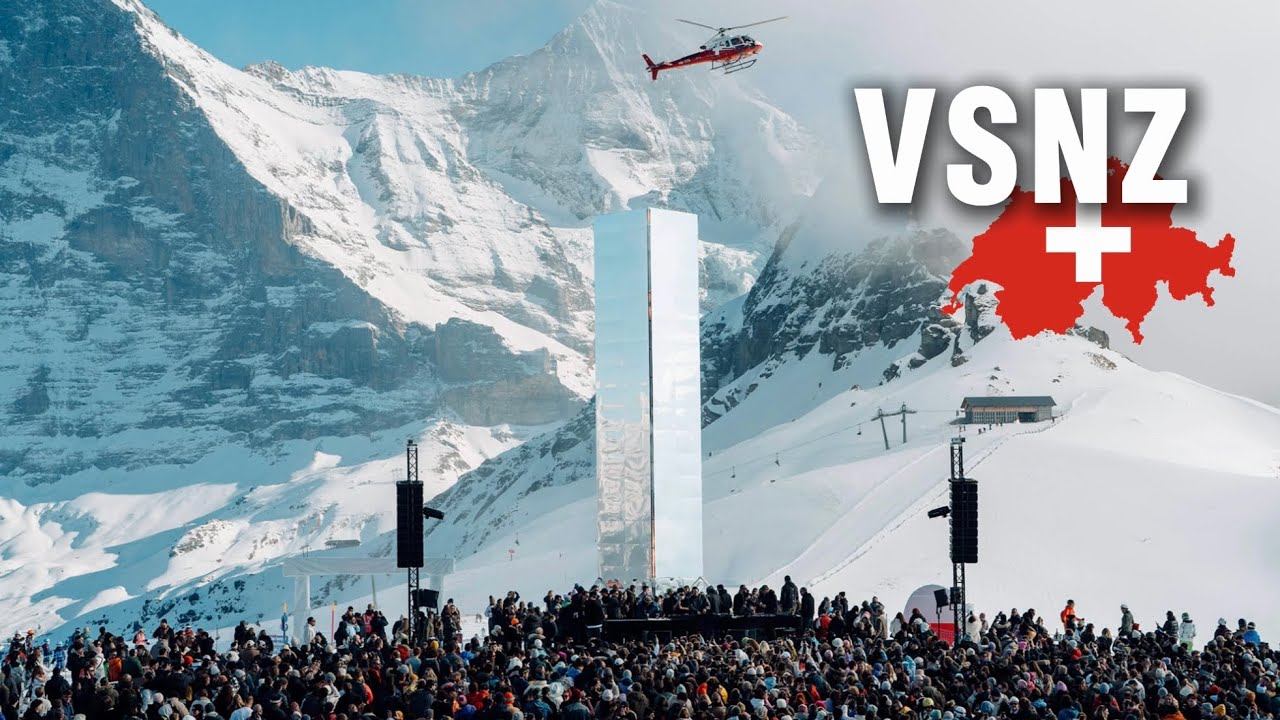 The VSNZ Winter Arc ❄️Grindelwald, Bernese Alps, SwitzerlandElectronic music  of the mountains