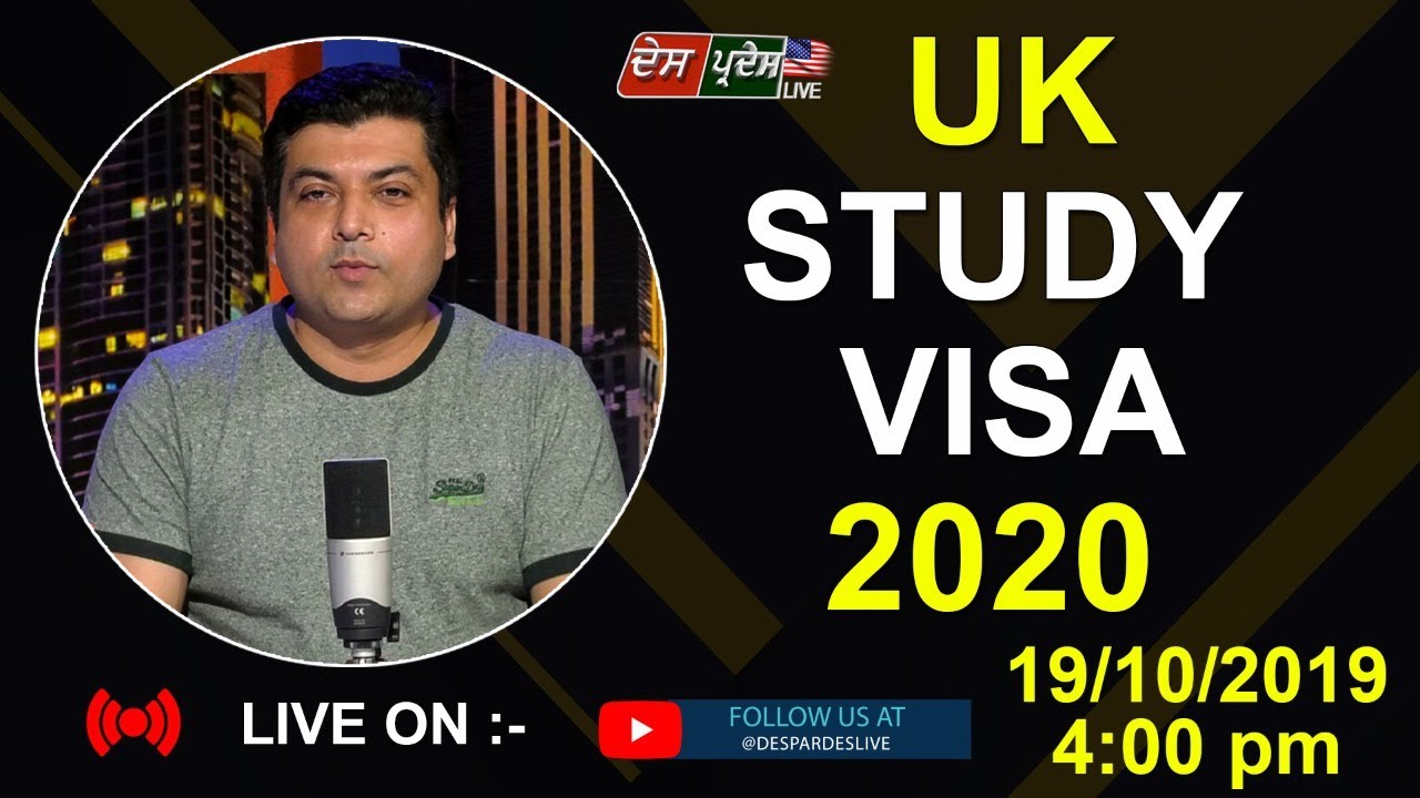 UK STUDY VISA 2020