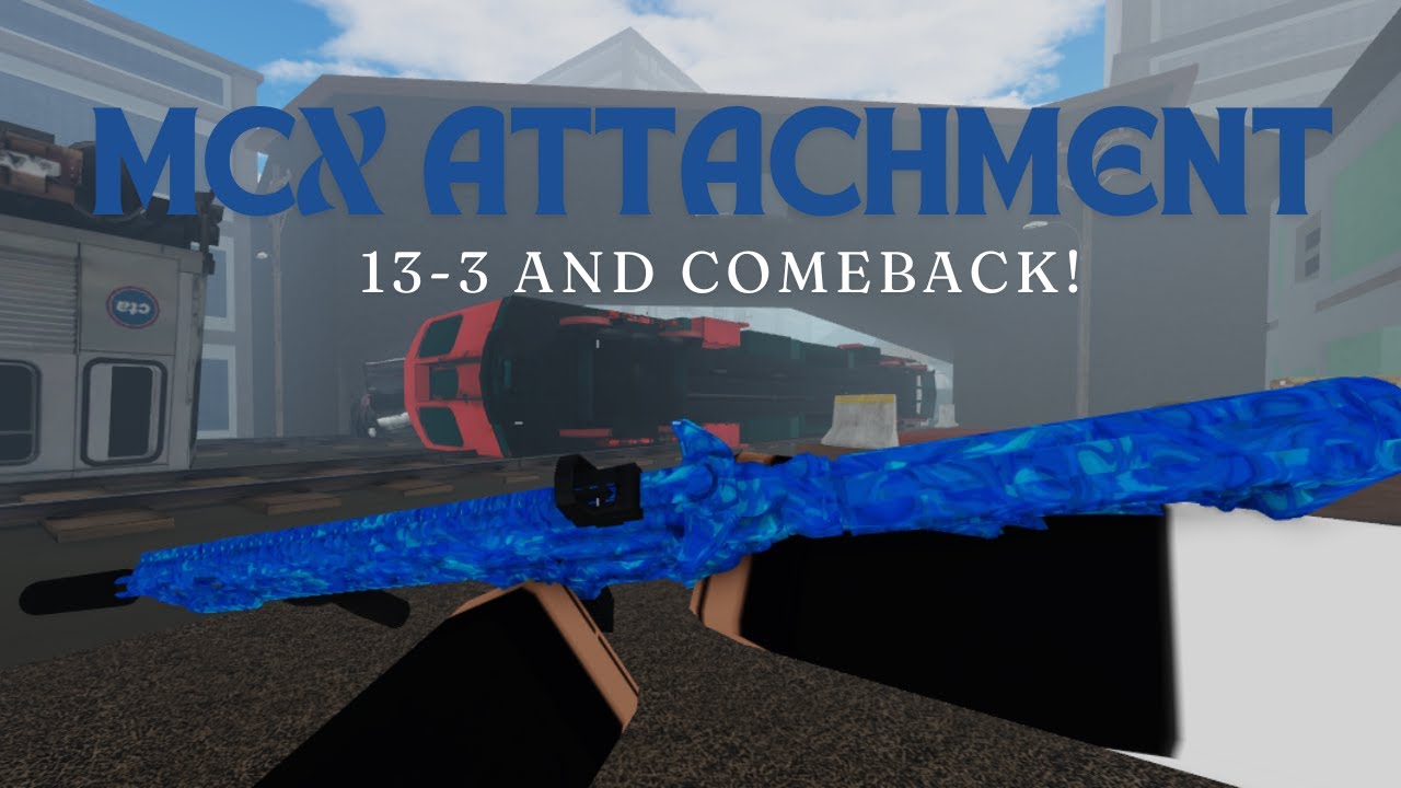 [ROBLOX] BEST ATTACHMENT FOR MCX AND COMEBACK?? [JAILBIRD]