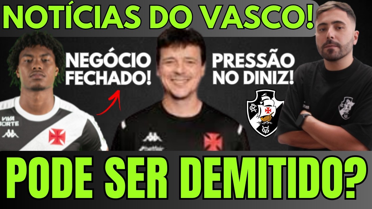 COMPLICOU! DEMISSÃO DE DINIZ PODE ACONTECER? NEGÓCIO FECHADO POR ATACANTE | ÚLTIMAS NOVIDADES