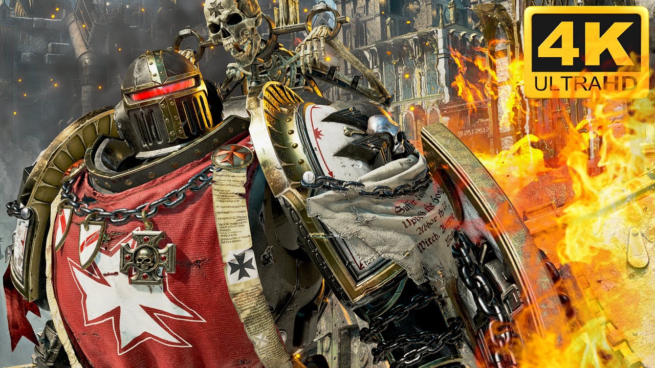 NEW BLACK TEMPLARS CHAMPION! - Warhammer 40k Space Marine 2 (4K)