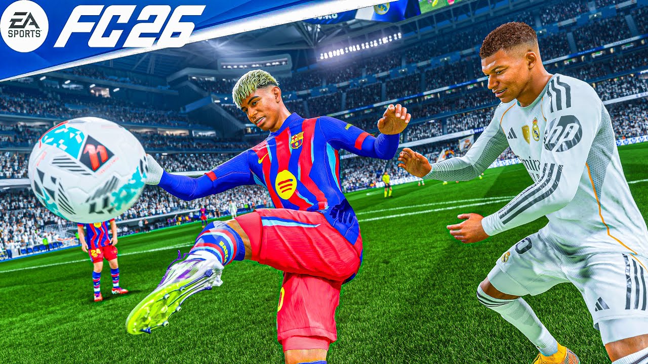 FC 26 | Barcelona vs Real Madrid | El Clásico Gameplay | PC™ 4K60FPS