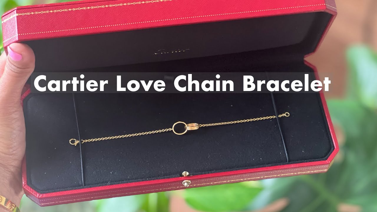 Cartier Love Chain Bracelet | Interlocking Chain Bracelet | Detailed Review