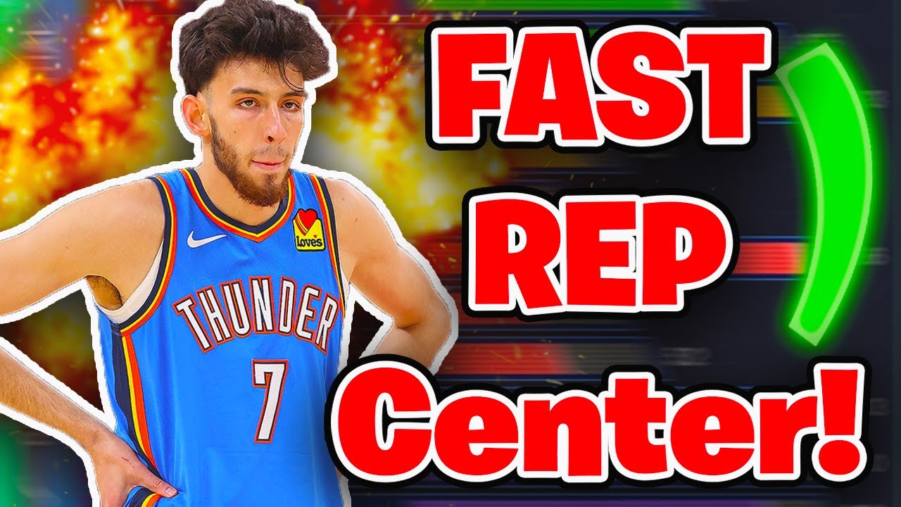 FAST REP Is Easy When Using A Center Build Like This On NBA 2k25