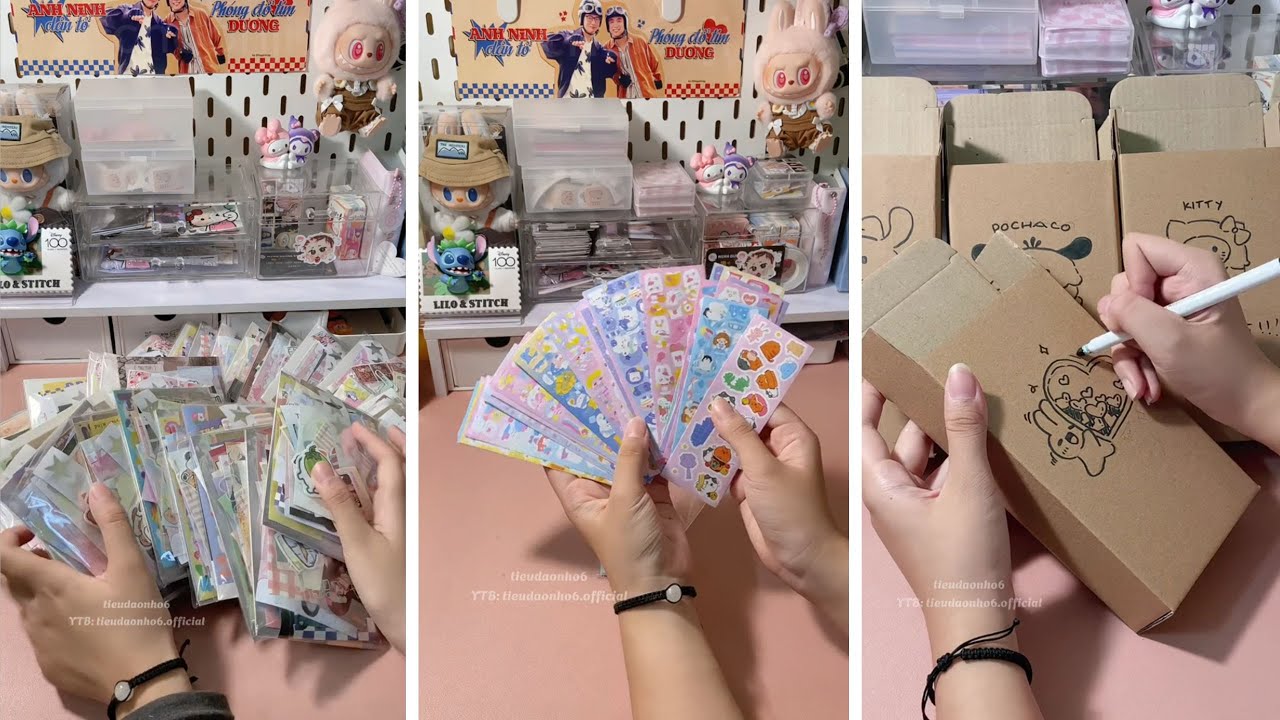 Packing order||Tổng hợp các video tâm sự gói hàng siêu dễ thương cùng Tiểu Đào Nhỏ trên Tiktok *:･ﾟ✧