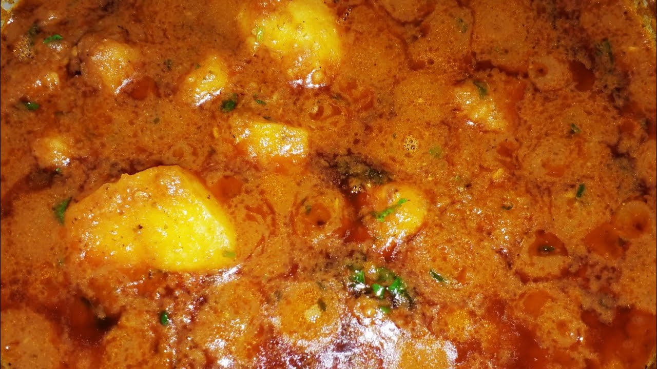 VIAZI ROJO/ROSTI LA VIAZI/HOW TO MAKE DELICIOUS POTATO CURRY/CURRY RECIPES