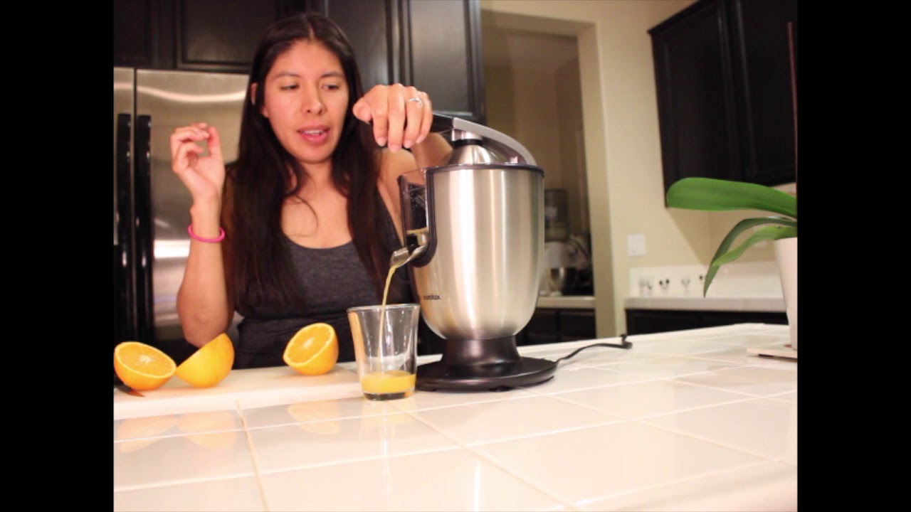 Eurolux ELCJ-1700 Electric Citrus Juicer Squeezer, for Orange, Lemon, Grapefruit