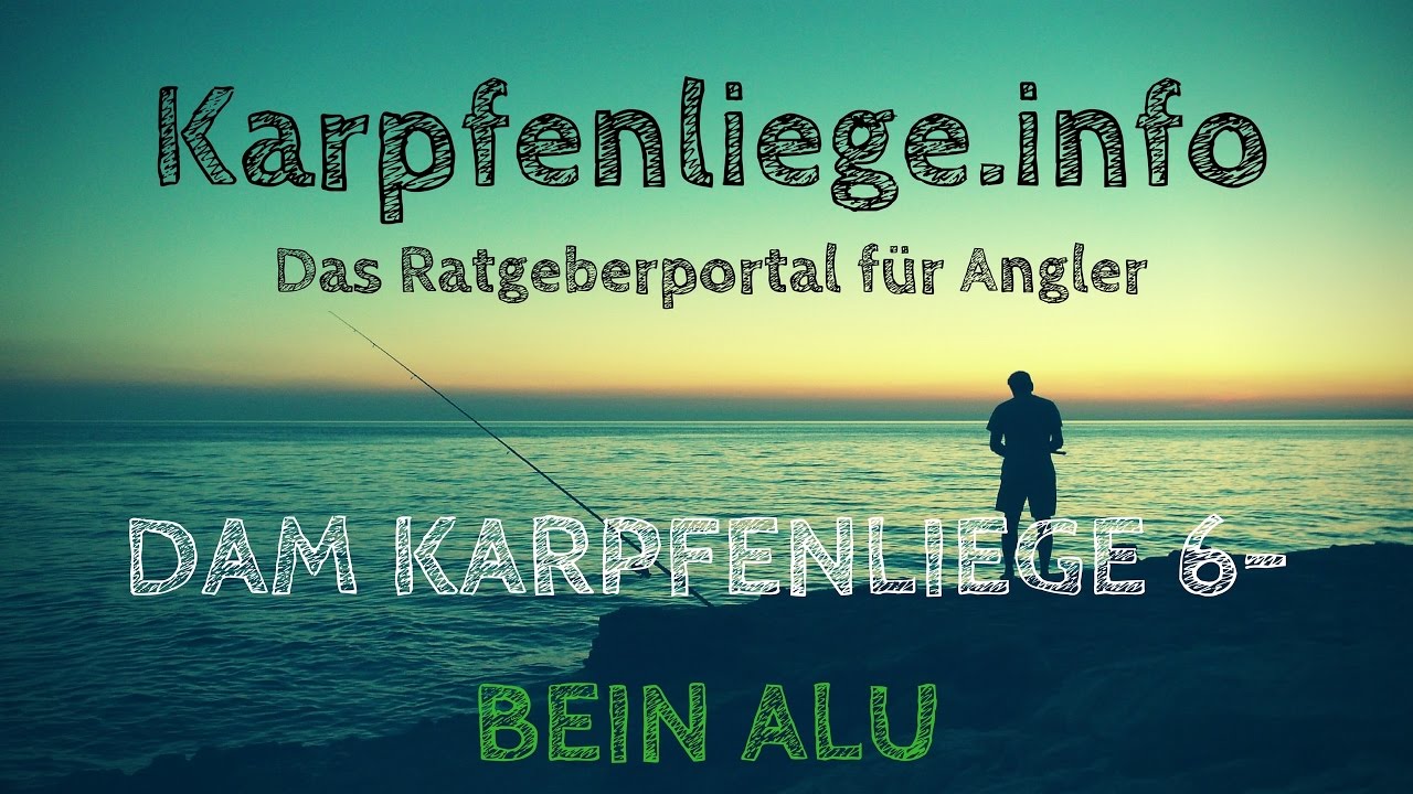 DAM KARPFENLIEGE 6 BEIN ALU | Tipps und Preisvergleich