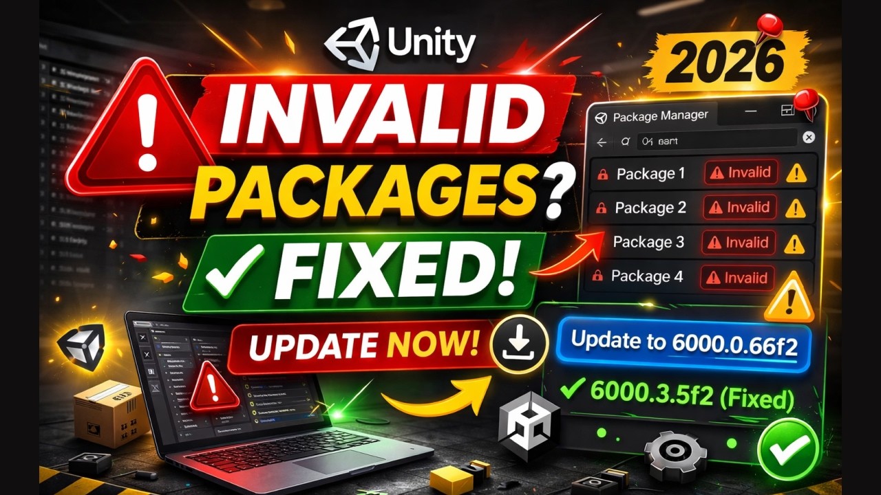 Исправление ошибки недействительных подписей в Unity Package Manager (2026) | Устранена ошибка не...