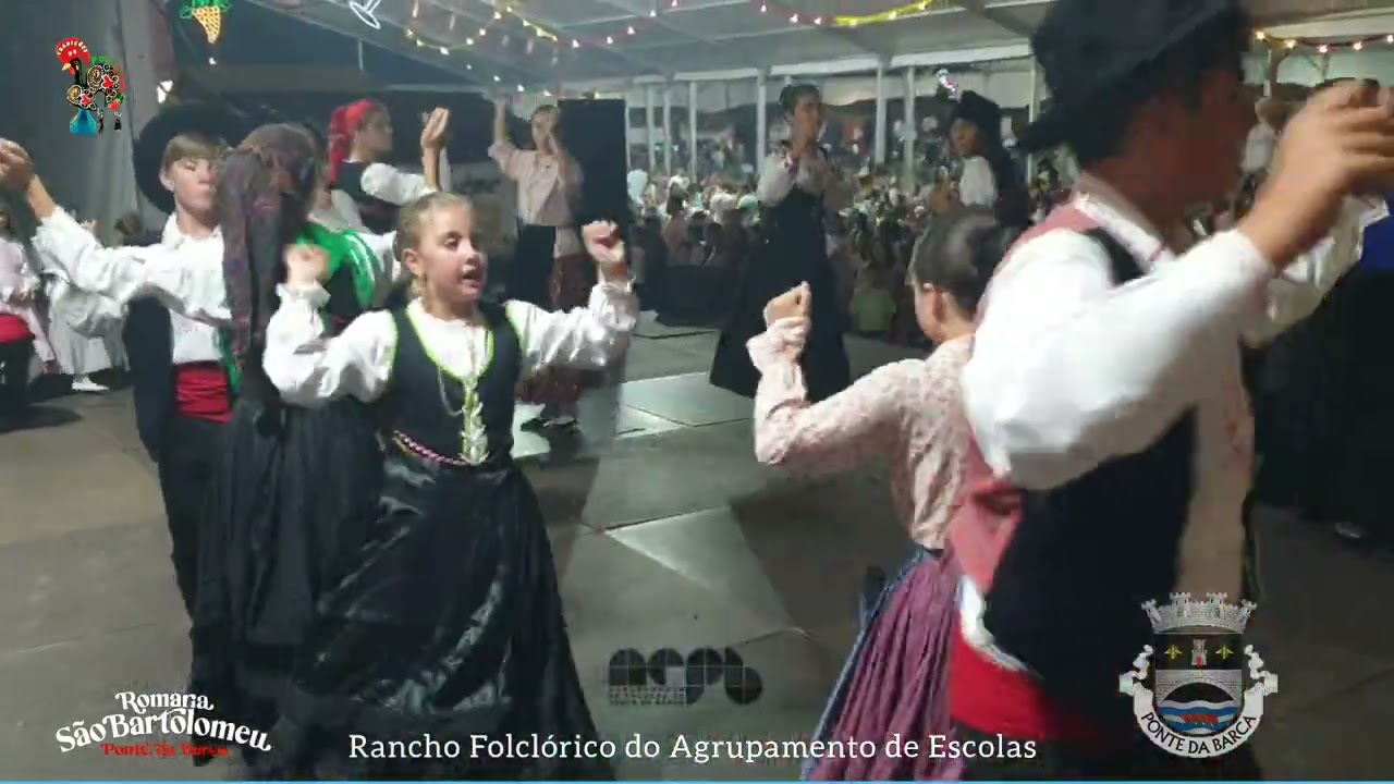 Rancho Folclórico do Agrupamento de Escolas 👉Ponte da Barca 👏Tradições de Portugal 🎉Infanto-Juvenil