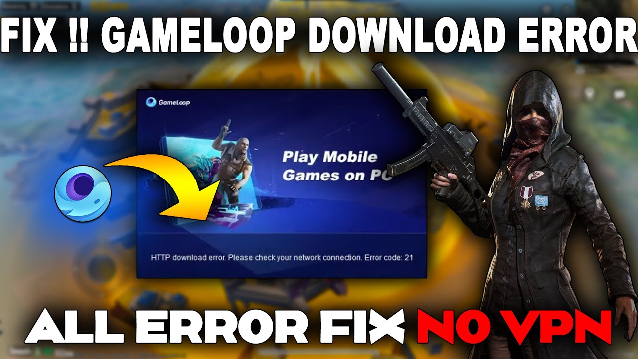 Gameloop Download ERROR FIX ✅| Downloading failed, Please Try Again Fix 2025|