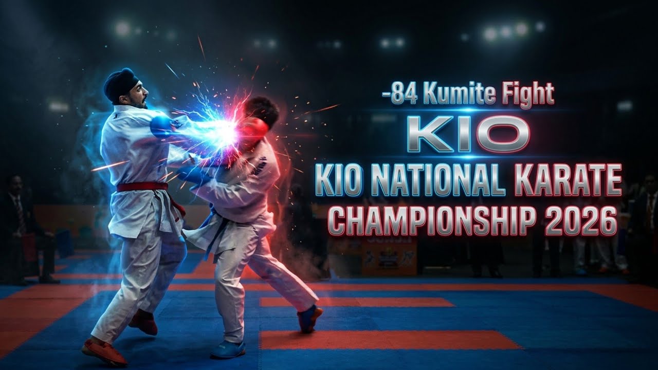 -84 Kumite Fight | KIO National Karate Championship 2026