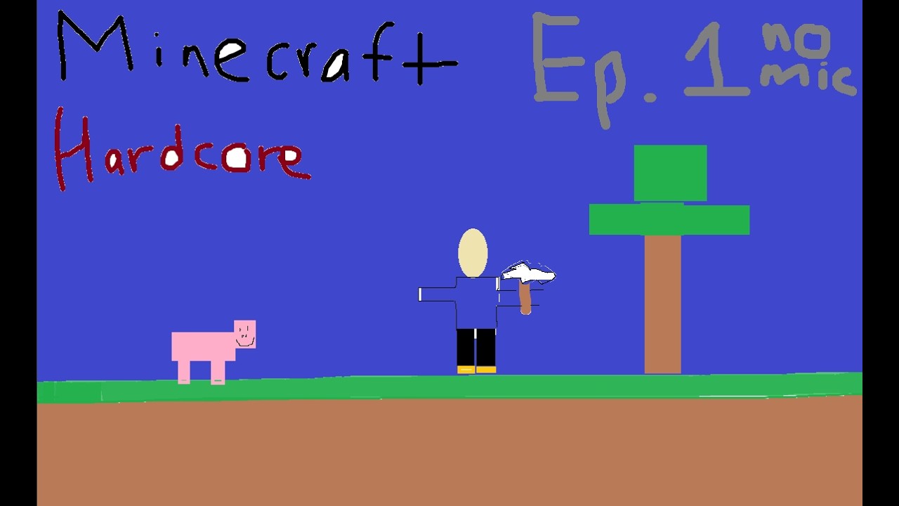 hardcore minecraft | no mic | EP.1