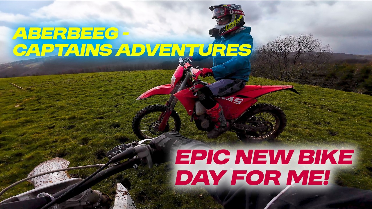 Grant Churchward's Captains Adventure Aberbeeg Enduro Day - Gas Gas EC350F - Husqvarna TC85 & FE350