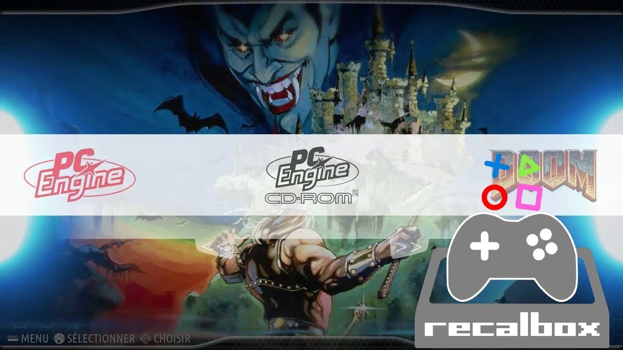 Recalbox ajouter des jeux pc engine cd