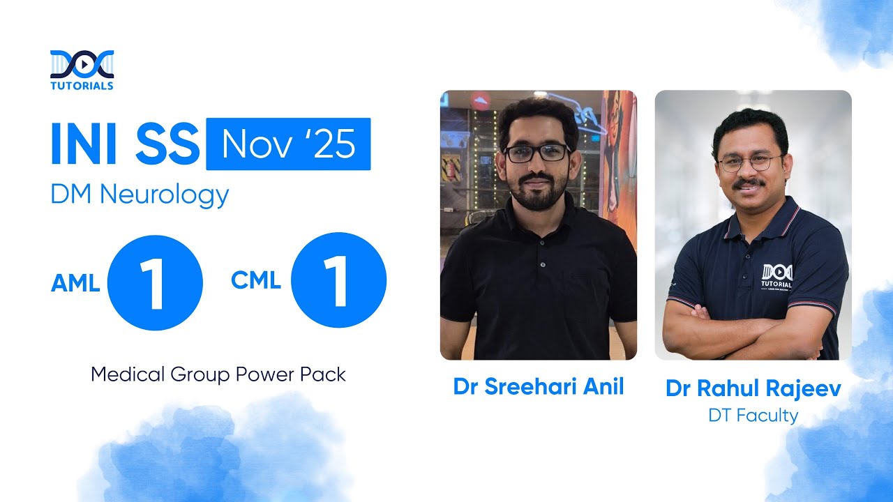 Dr. Sreehari Anil &mdash;AML 1 & CML 1 in Neurology, INI SS DM Nov 2025!