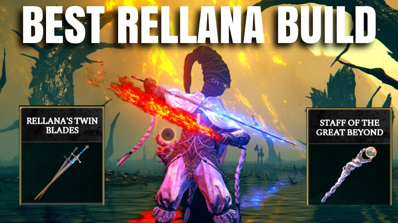 Rellana's Twinblade Is Amazing! New Changes + OP Build Elden Ring Patch 1.14