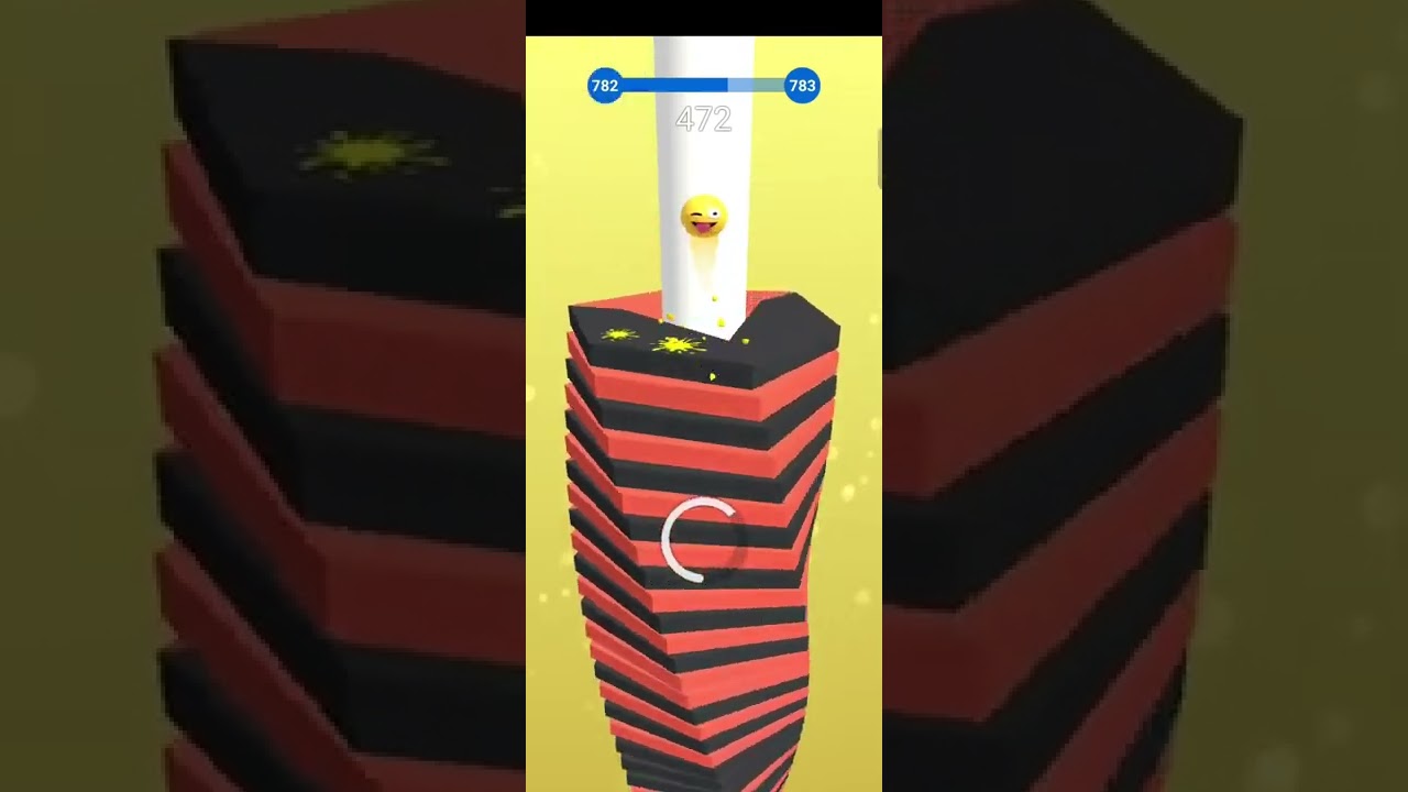 Stack Ball-Crash Platforms Gameplay / Level#782#shorts