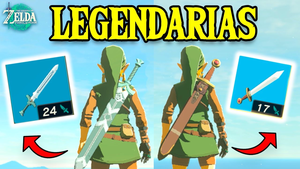 ✨¡¡Cómo Conseguir la ESPADA DEL HÉROE y la ESPADA DEL ALBA en Zelda Tears!! (Espadas Legendarias)