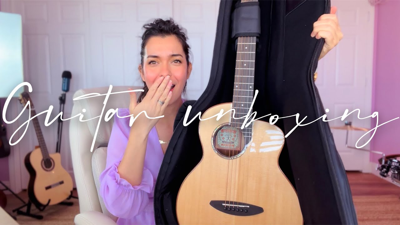 Unboxing the Most Beautiful Asymmetrical Guitar from aNueNue