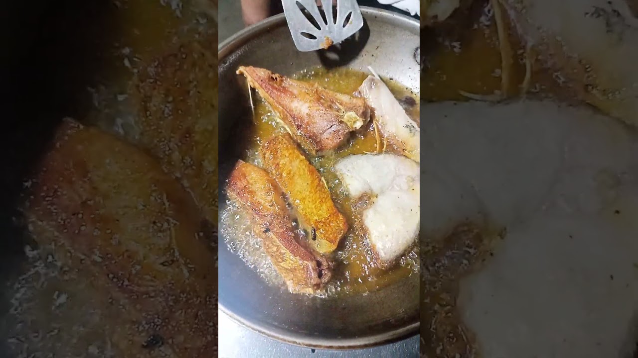 Delicious Fried Black mask Fish #cooking #food #menu #reels #recipe #video