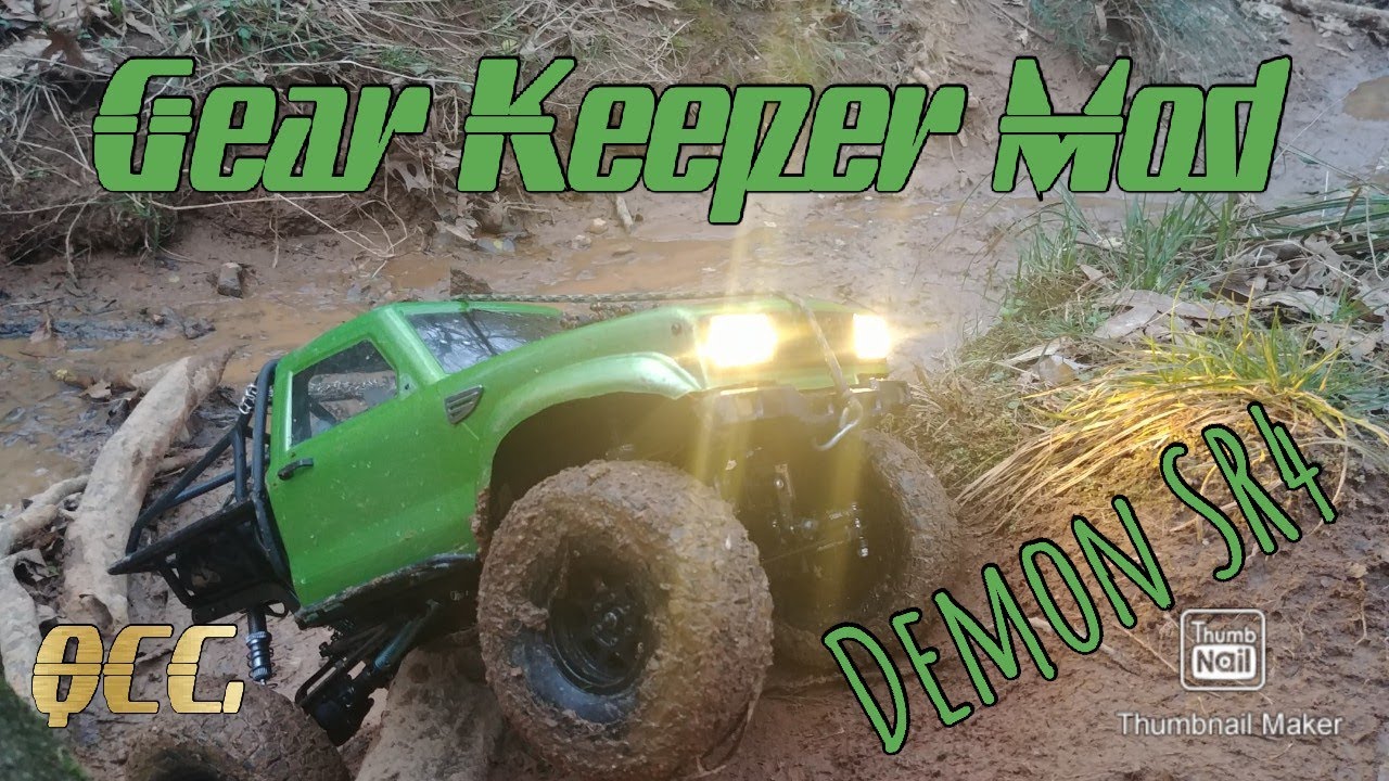 Cross RC Demon SR4 | Gear Keeper Mod | QCC.