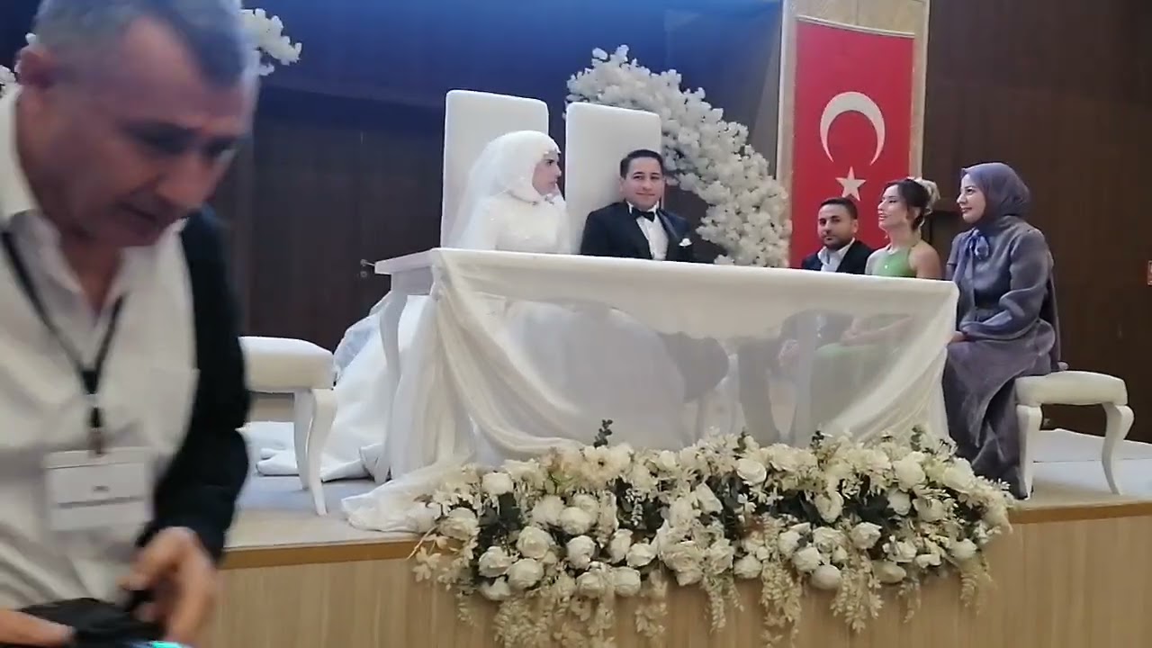 Selcan Oğuz & Kemal Sapan çiftinin nikah töreni 