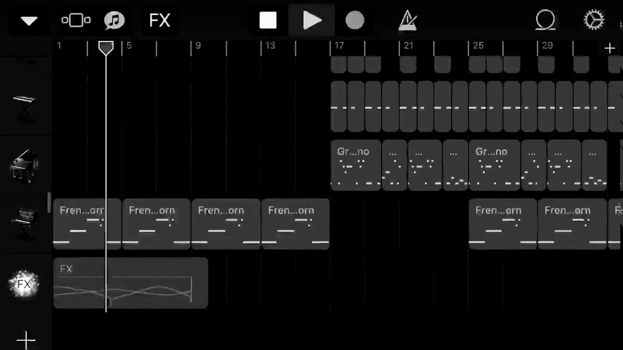 Расслабляющая музыка в GarageBand (Ggg Prod.)