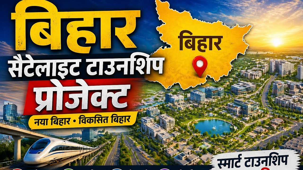 Bihar Satellite Township project in Patna, Darbhanga, Sitamarhi  World class Township project