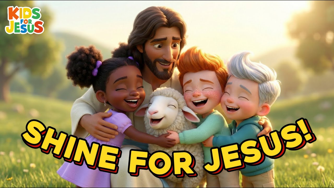 Give Me Oil in My Lamp | Christian Kids Worship Song | Shine for Jesus