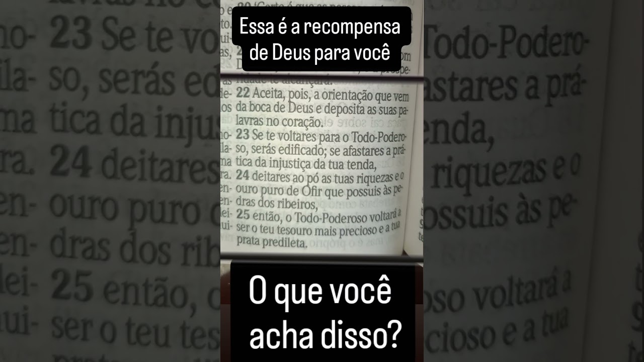 essa &eacute; a recompensa de Deus para voc&ecirc; 😱😱😱😱😱😱😱😱😱😱😱😱😱😱😱😱😱😱😱😱