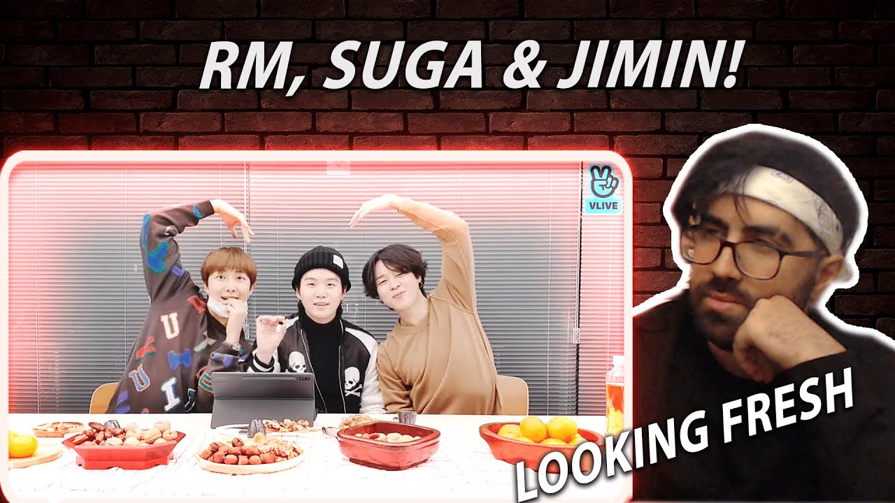 So relaxing - RM, SUGA & JIMIN LIVE VLIVE 2022| Reaction