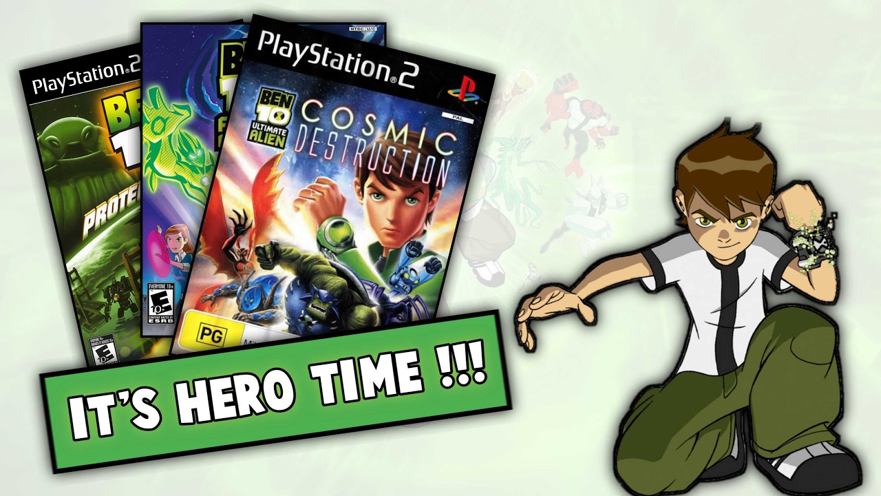 AYO KITA MENAMATKAN SEMUA GAME BEN 1O LEGENDARIS INI - BEN 10 ALL GAMES