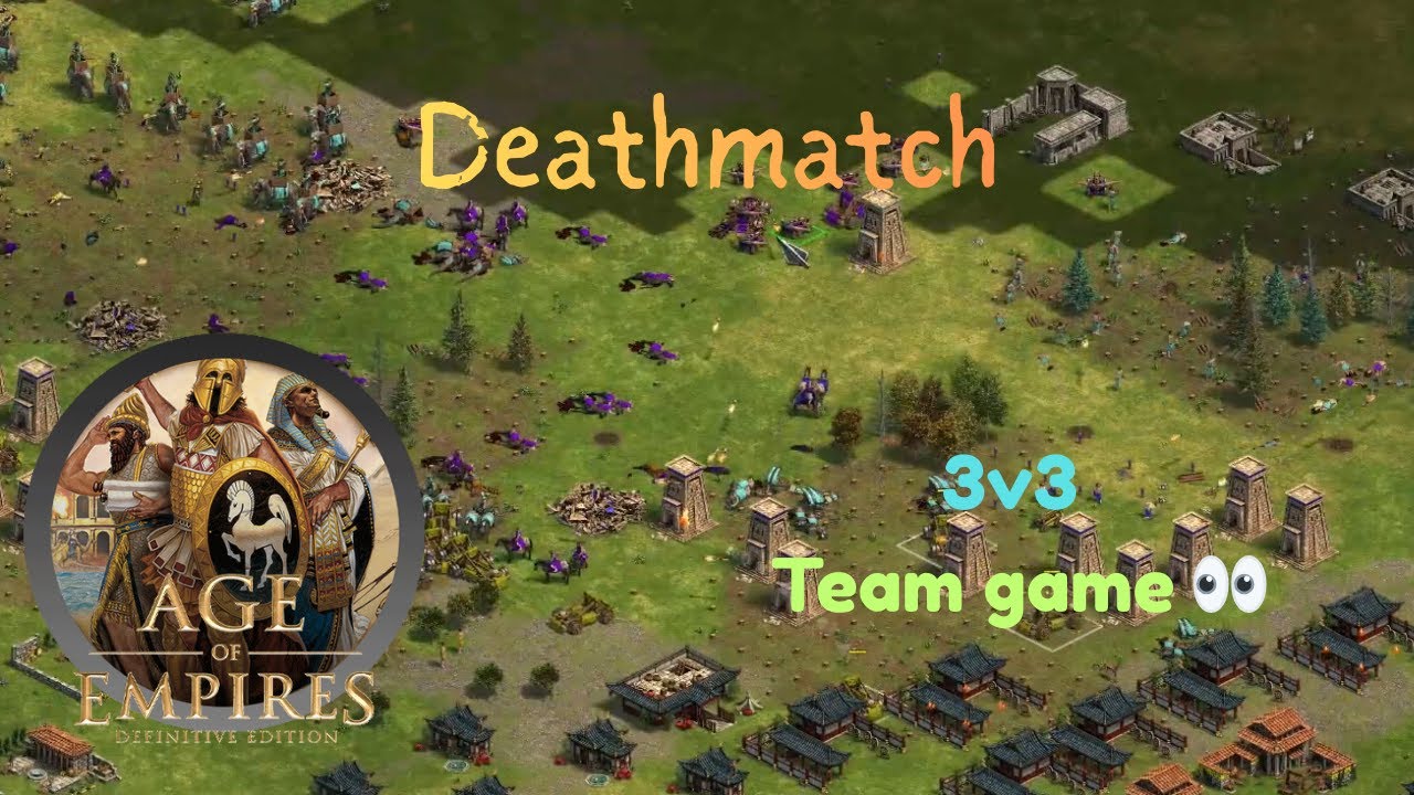3v3 Team Game | Playing with My Crazy Friend ROTI | AoE DE #ageofempires