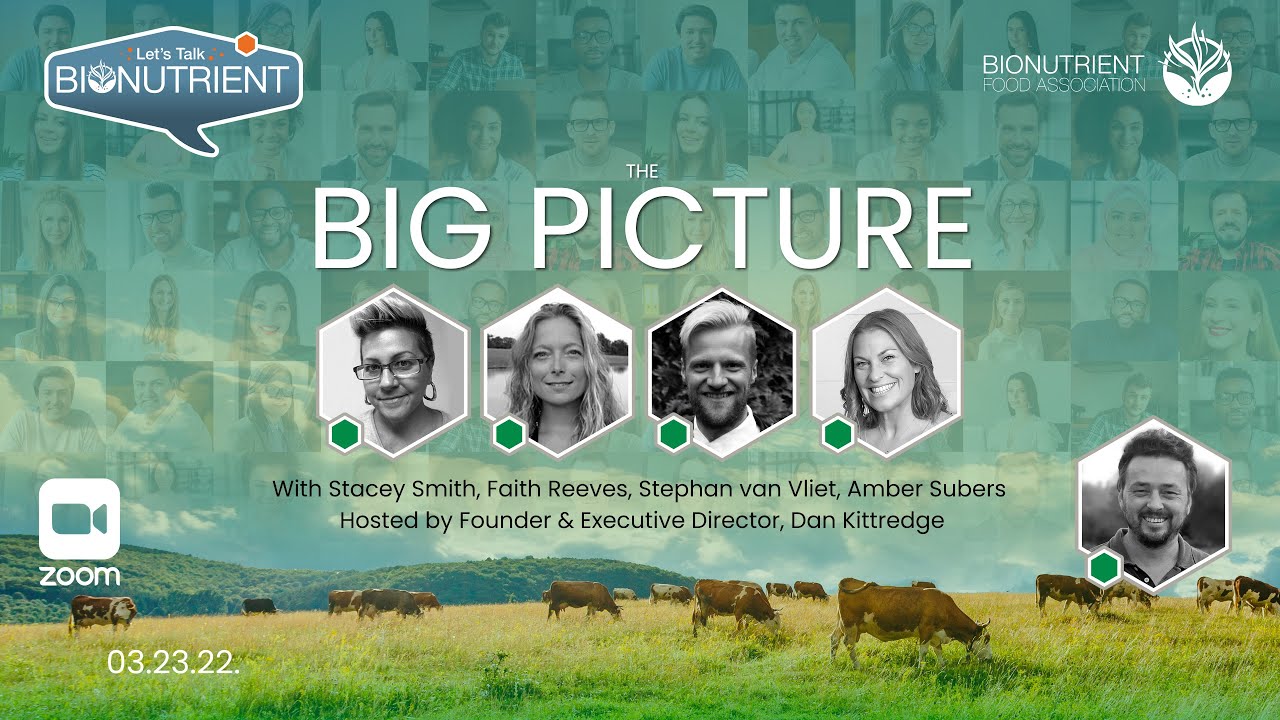 Bionutrient Food Association - Let's Talk Bionutrient - The Big Picture