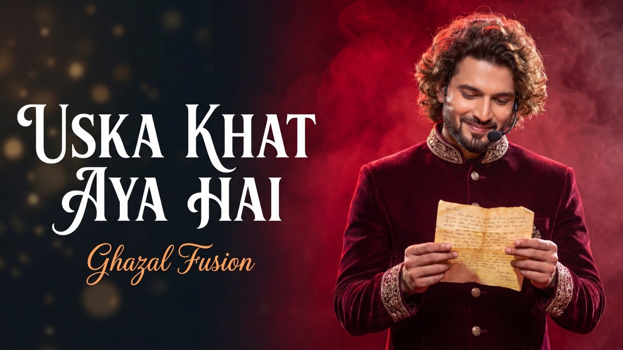 USKA KHAT AYA HAI ✉️ | Dekho, Dekho... | The Ghazal Fusion That Will Melt Your Heart ✨