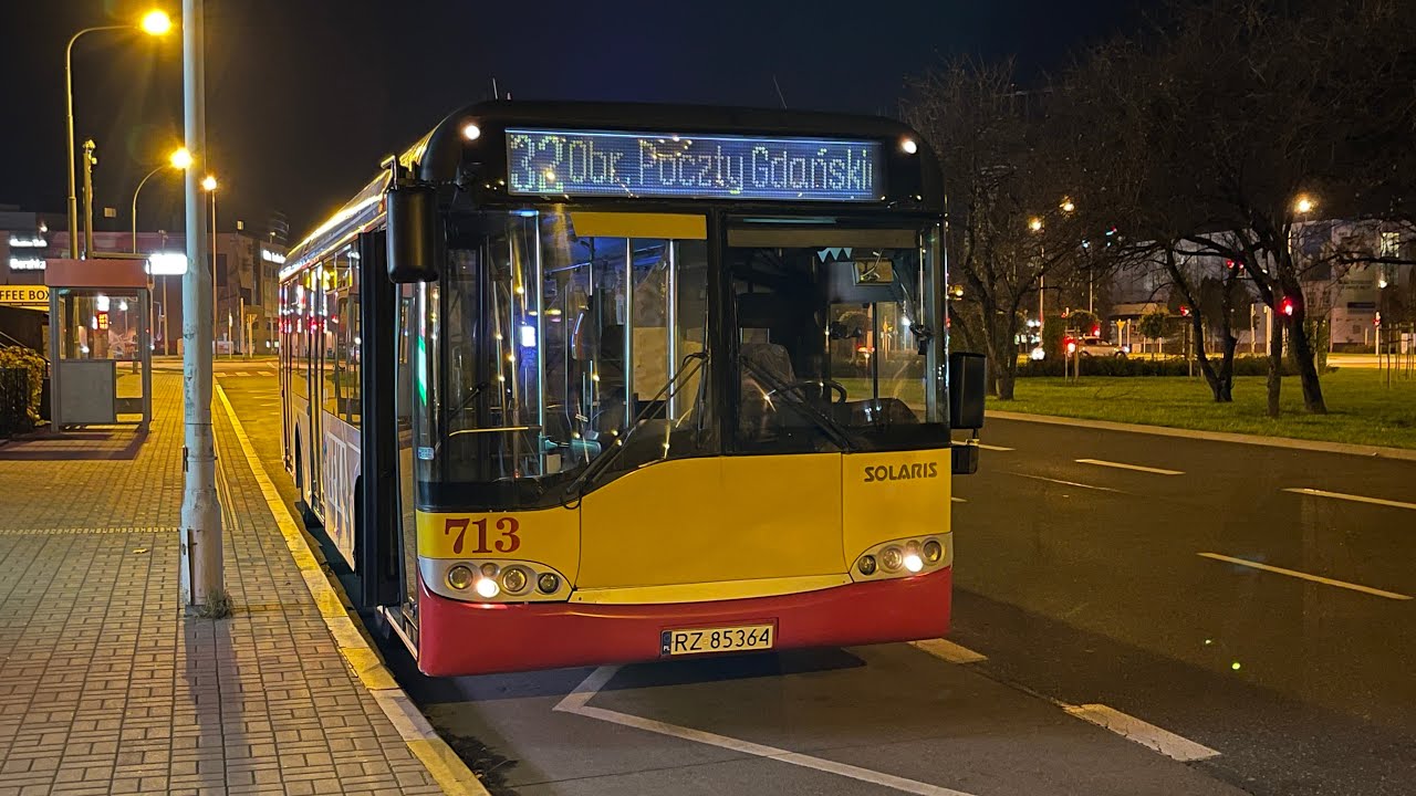 [ARCHIWALNY] Linia 32. Niepodległości ➡️ OPG Pętla p. Matuszczaka (Solaris Urbino I #713)