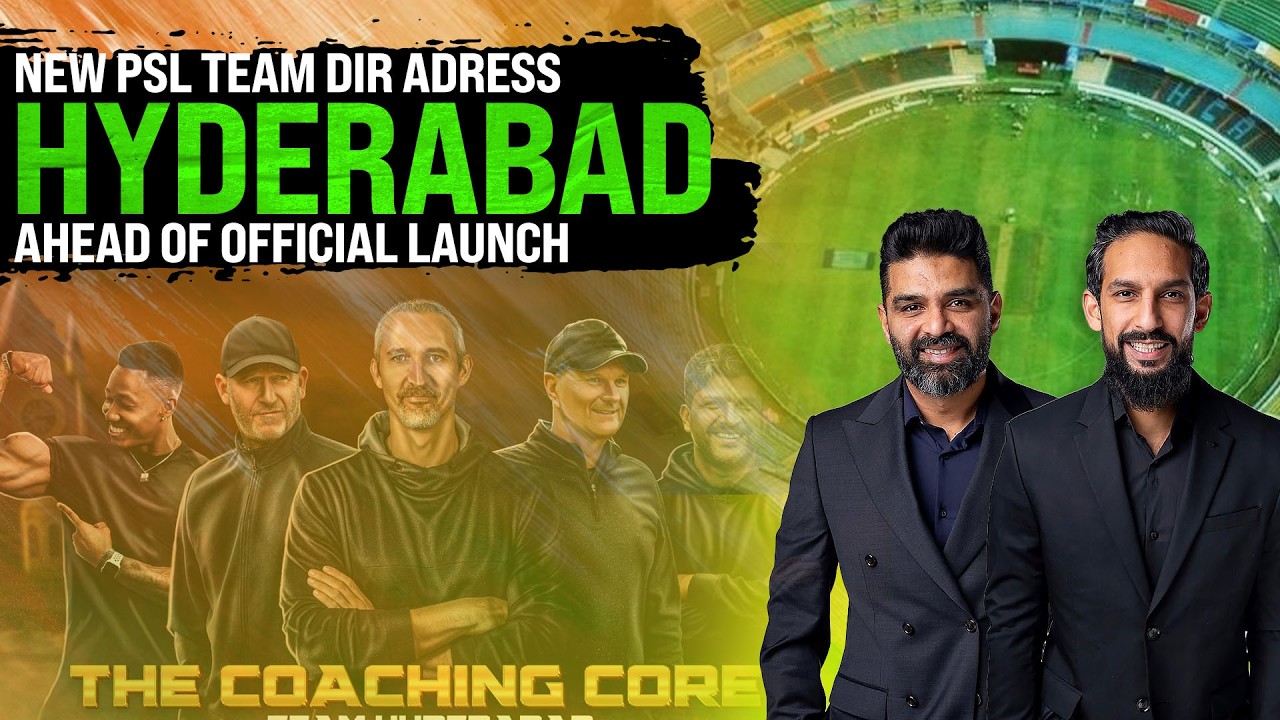 New PSL Team Directors Address Hyderabad Ahead of Official Launch