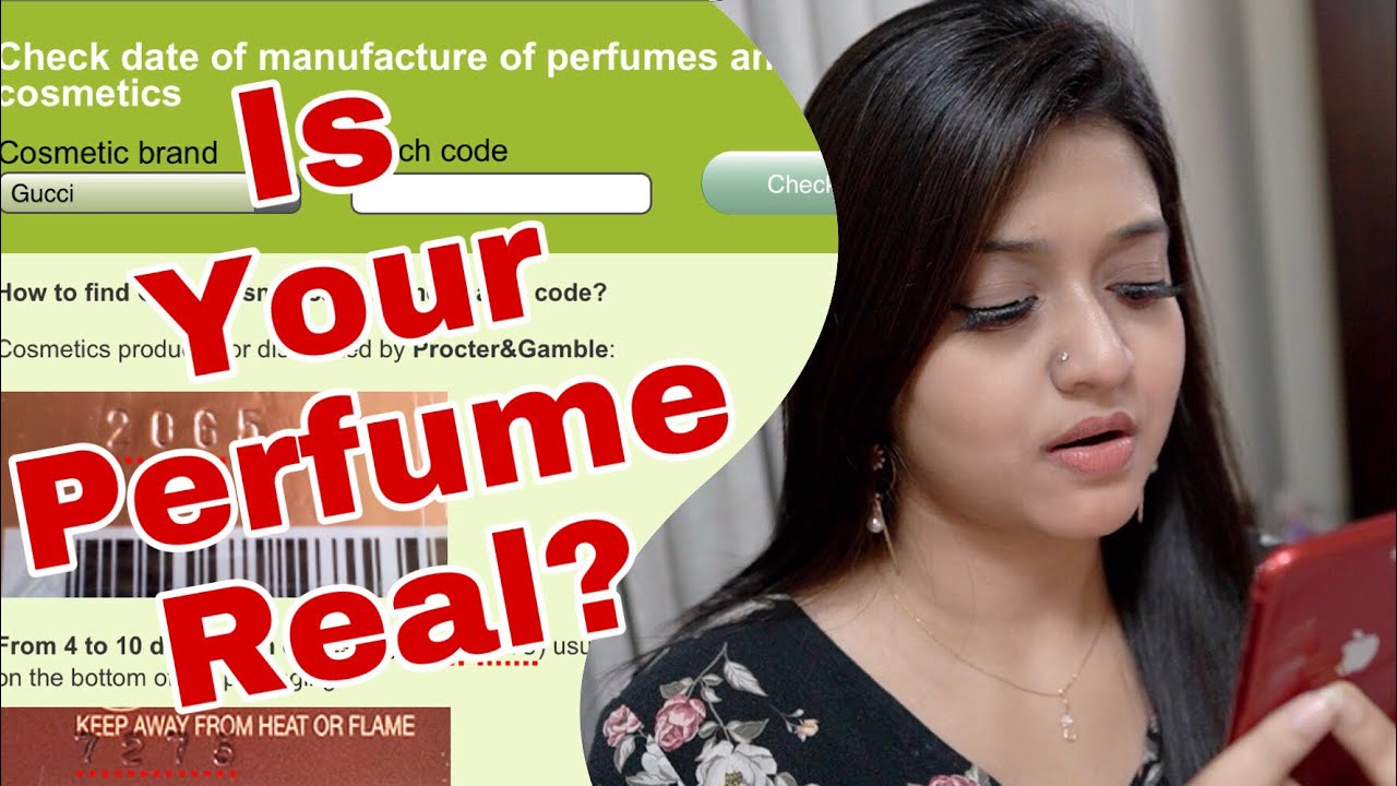 How to check your PERFUME'S AUTHENTICITY & EXPIRY DATE ?